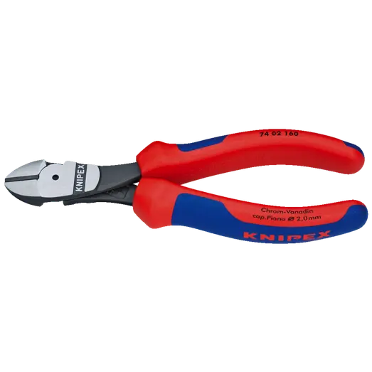 Knipex kraft-skævbider flerkomponent greb 160 mm