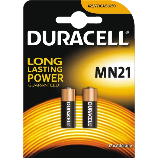 Duracell Security MN21 batteri 2 stk. pk.