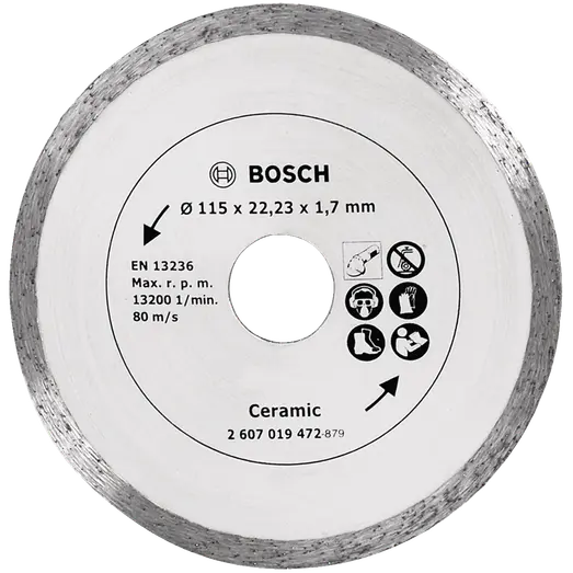 Bosch diamantskæreskive fliser Ø115 mm