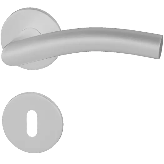 Habo dørgreb inkl. nøgleskilte sort 19 mm