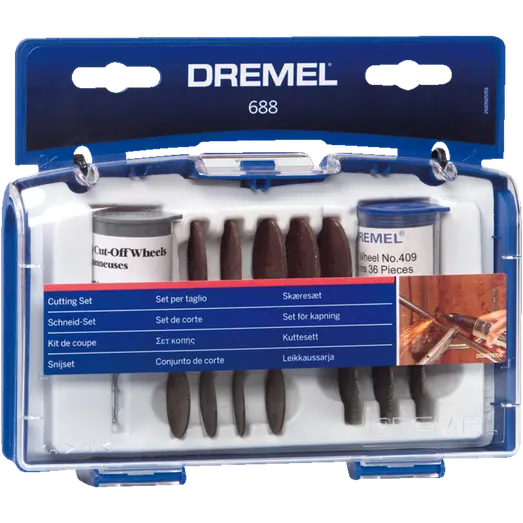 Dremel skære- og savesæt 688 - 68 dele