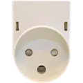 E-Line 2-forgreneled u/jord, 1 flad og 1 rund hvid