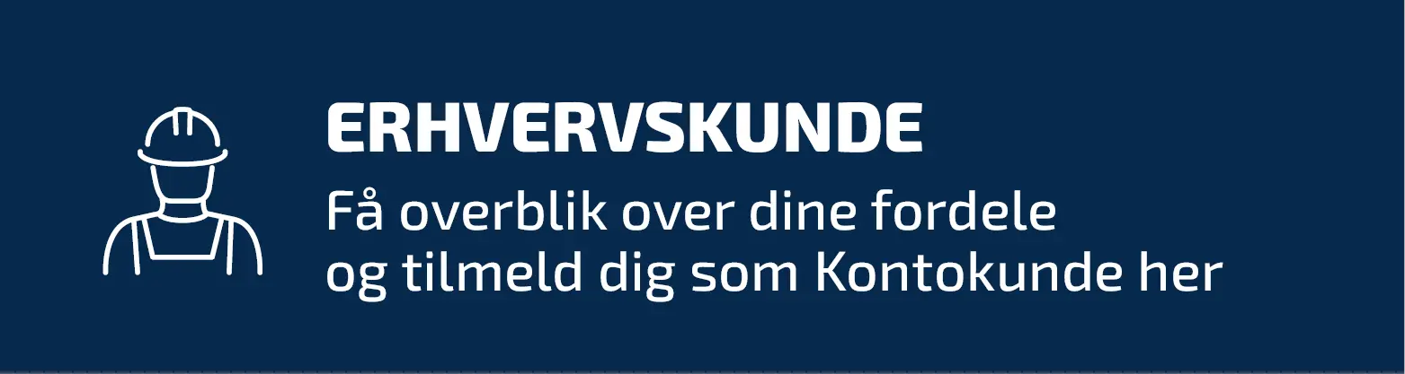 Erhverv kontokunde