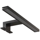 Scanbad Libra LED lampe L300 mm, sort 230v