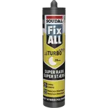 Soudal Fix ALL® Turbo montagelim sort 290 ml