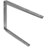 PN dobbelt bordbæring 440x550x450 mm varmforzinket