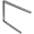 PN dobbelt bordbæring 440x550x450 mm varmforzinket