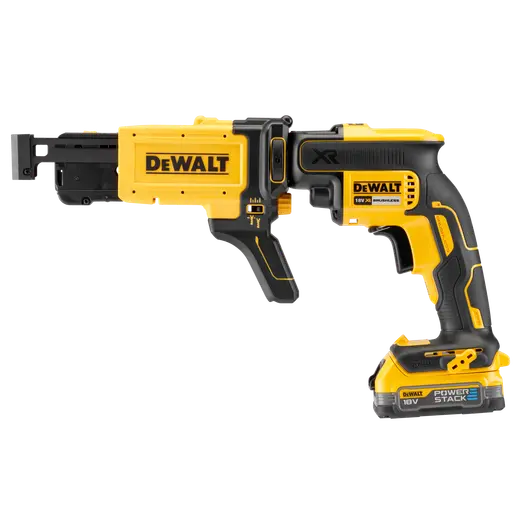 DeWALT DCF620E1K gipsskruemaskine med powerstack batteripakke