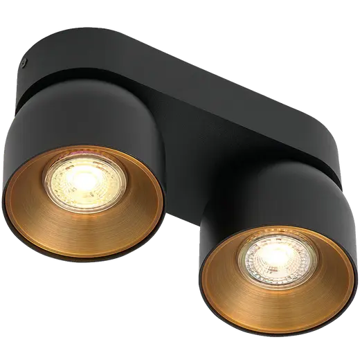 Nordlux Pitcher 2-spot spotlight GU10 sort