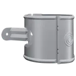 Lindab Rainline rørholder - Ø87 mm