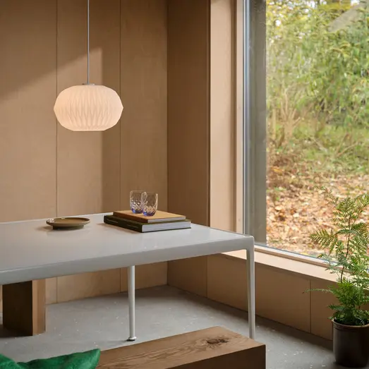 Nordlux pendel Aviana opal hvid