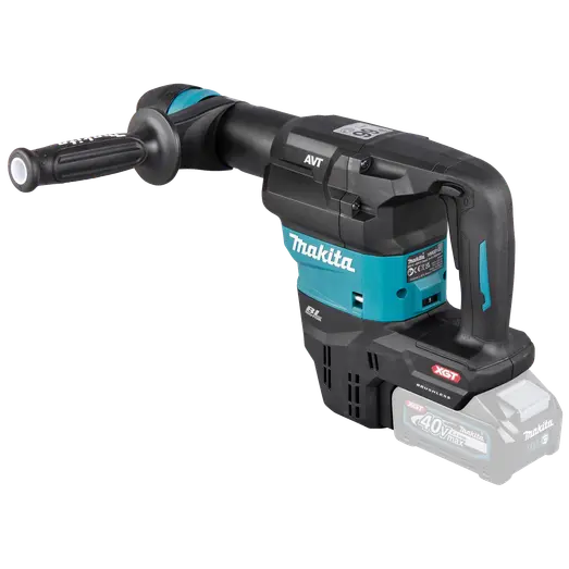 Makita HM001GZ02 mejselhammer XGT 40V inkl. 2 batterier og lader