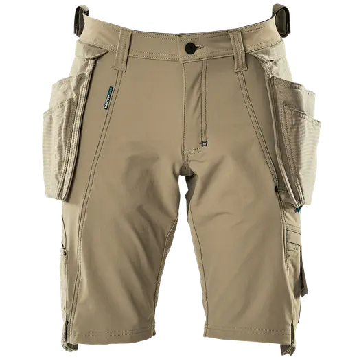 Mascot Advanced shorts med hængelommer lys kaki