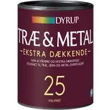 Dyrup træ og metal ekstra dækkende 25 hvid