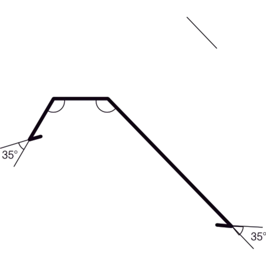 Icopal alu-sternkapsel 5B 1m