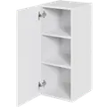 Multi-Living overskab hvid folie m/2 hylder