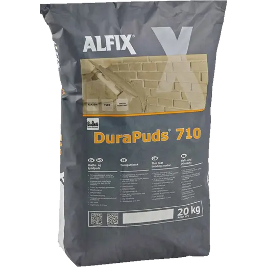 ALFIX, Durapuds 710 fiberpuds, 20 kg, hvid