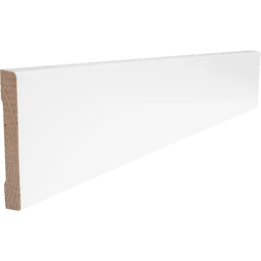 HT 6H indfatning 15x91x2400 mm fyr/hvidmalet