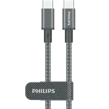 Philips ladekabel USB-C til USB-C 2 m