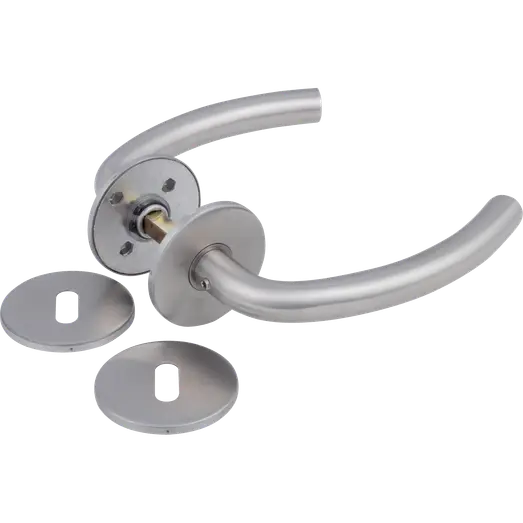 Jasa dørgreb Coupe 19 mm click rustfrit stål afrundet