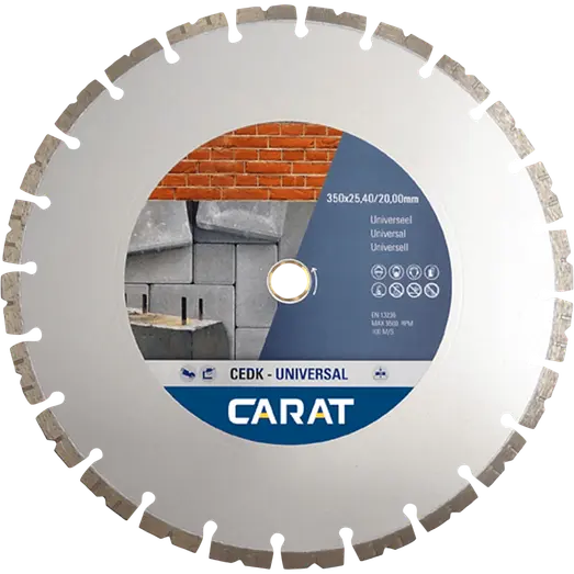 Carat CEDK universal diamantklinge Ø350/25,4 mm