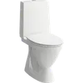 Laufen Rigo toilet m/skjult S-lås hvid