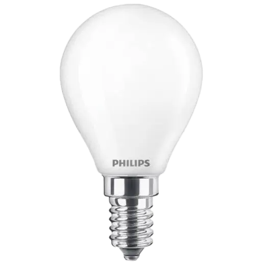 Philips Krone LED pære E14 40W 2 pack