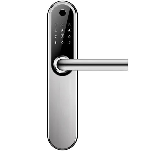 jasa Guard elektronisk dørlås universal 60 mm børstet stål