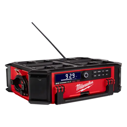 Milwaukee M18 PRCDAB+-0 Packout radio og lader