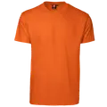 ID T-time herre t-shirt kortærmet orange