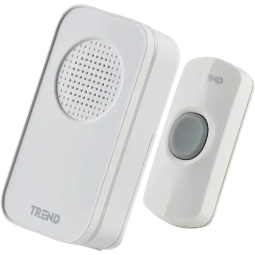 TREND VALUE dørklokke batteri hvid