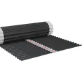 Swisspearl rygningsbånd til konisk sort 360 mm x 5 m