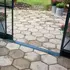 Halls ICON Gardenhouse 8 13 m² sort m/3 mm hærdet glas og fundament
