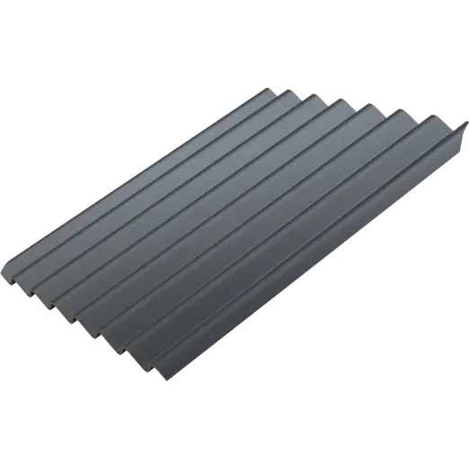 Bølgeplade B6-S HJ/HU sortblå 1090x1180 mm