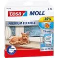 Tesamoll® Premium Flexible silikonetætningsliste transparent 8,5 mm x 6 m