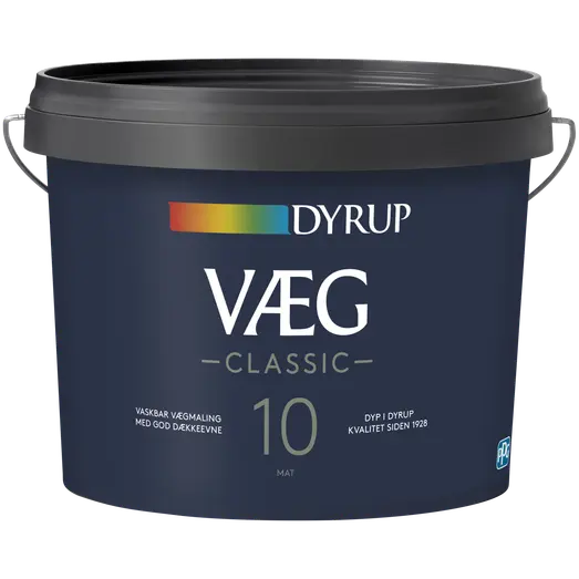 Dyrup vægmaling classic 10 hvid