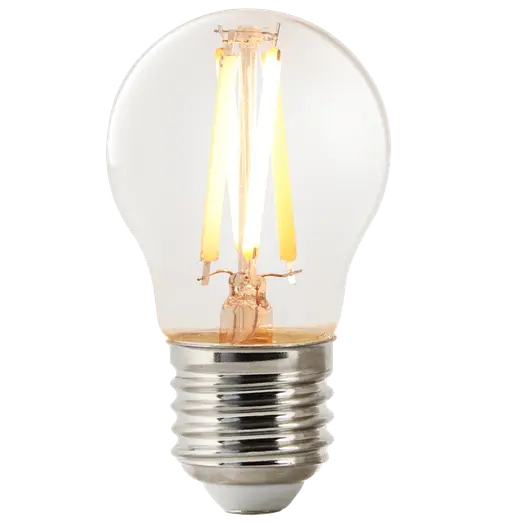 Nordlux smart pære LED E27 filament G45 4,7W klar