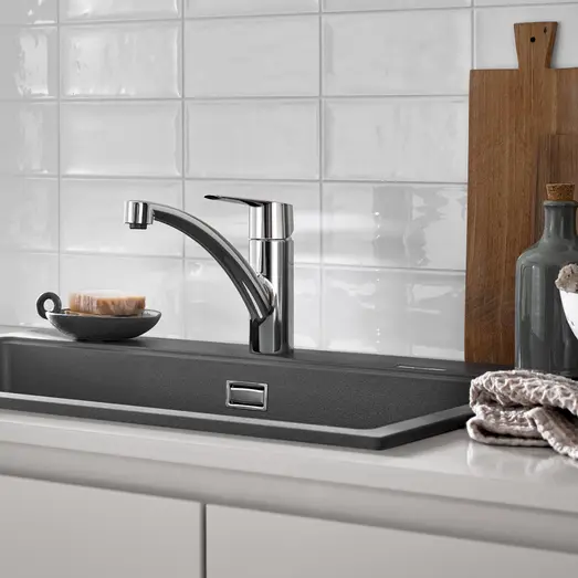 Grohe start ETG køkkenarmatur lav krom