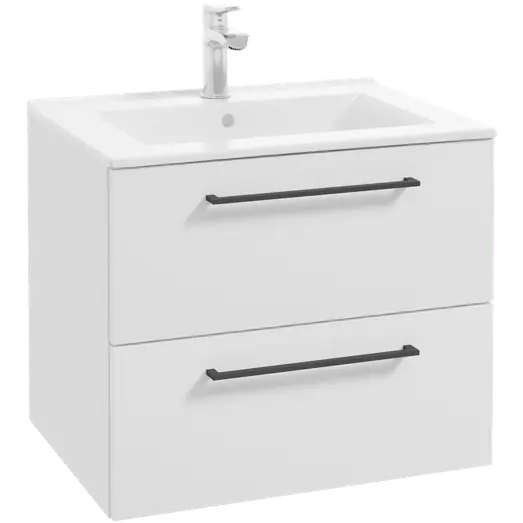 Milobad badmiljø Alpine 60 cm mat hvid