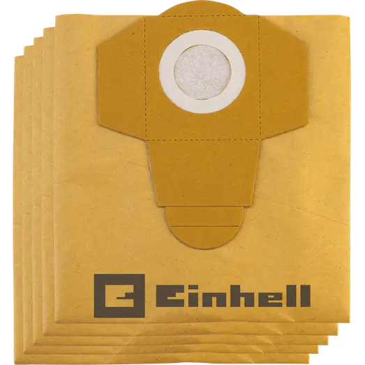 Einhell støvposefilter 25 L til våd/tør støvsuger 5 stk.
