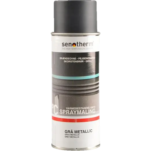 Varde Senotherm varmefast grå metallic - 400 ml