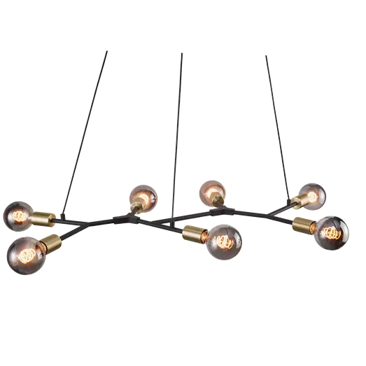 Nordlux Josefine pendel 7xE27 sort