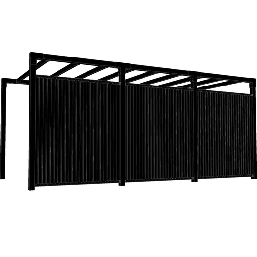 PLUS Arcade pergola m/Noor hegn model 6