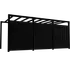 PLUS Arcade pergola m/Noor hegn model 6