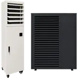 Scantherm Quick install 16 kW luft til vand varmepumpe m/mobil kalorifer