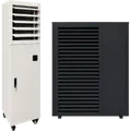 Scantherm Quick install 16 kW luft til vand varmepumpe m/mobil kalorifer