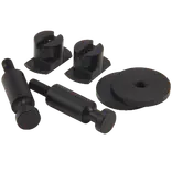 FibroTech dots/knage til akustikpanel 2 stk. sort