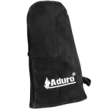 Aduro pejsehandske sort skind