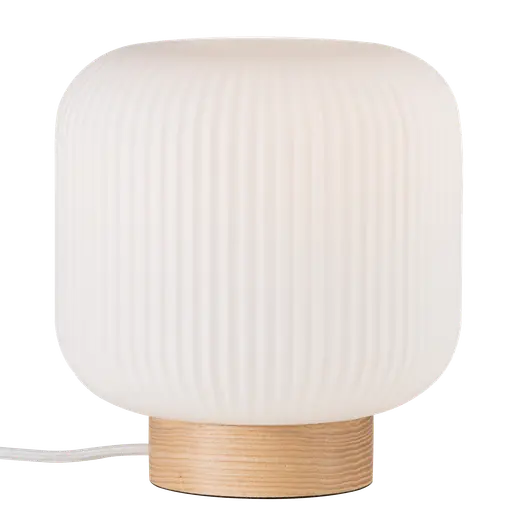 Nordlux Milford bordlampe natur E27