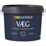 Dyrup væg strukturmaling 10 hvid 9 L